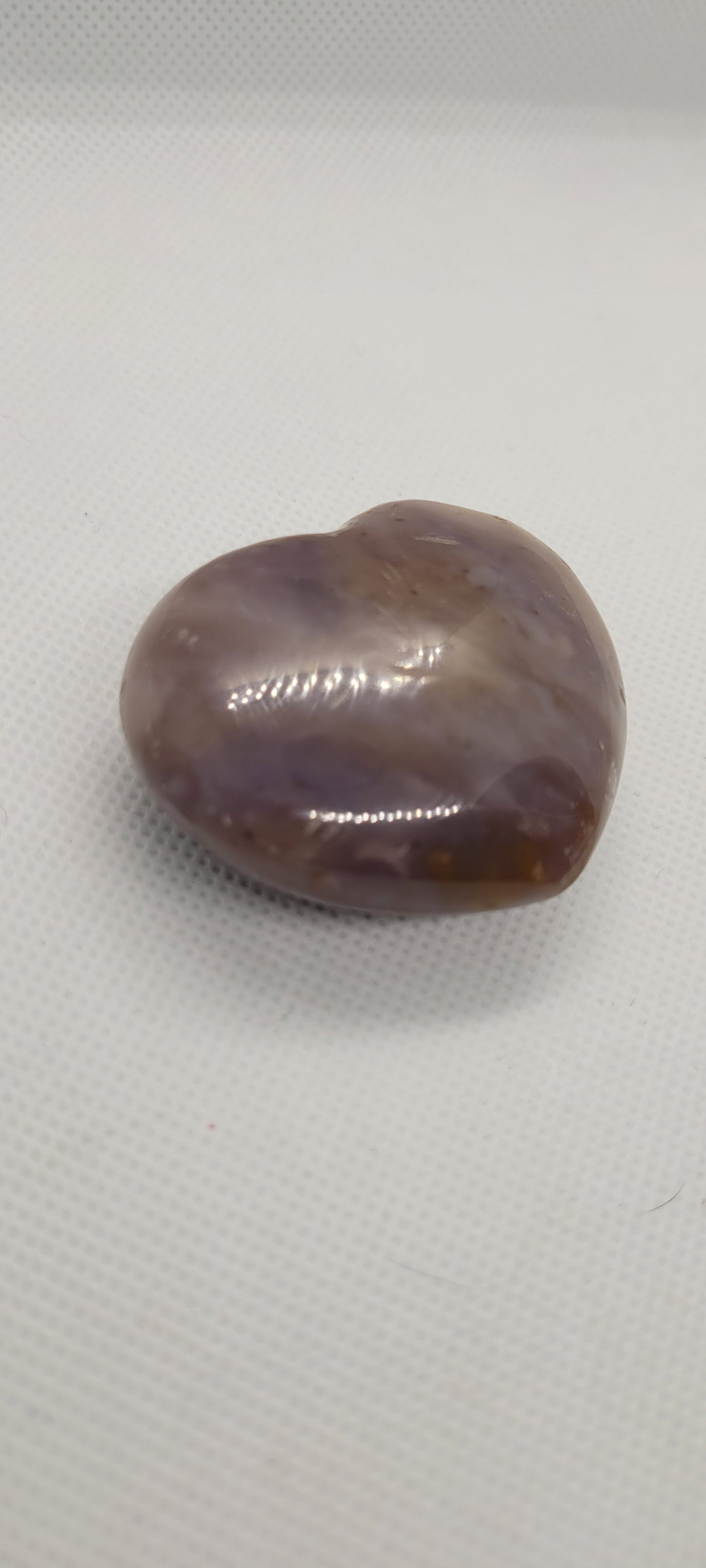 Purple Ocean Jasper heart.