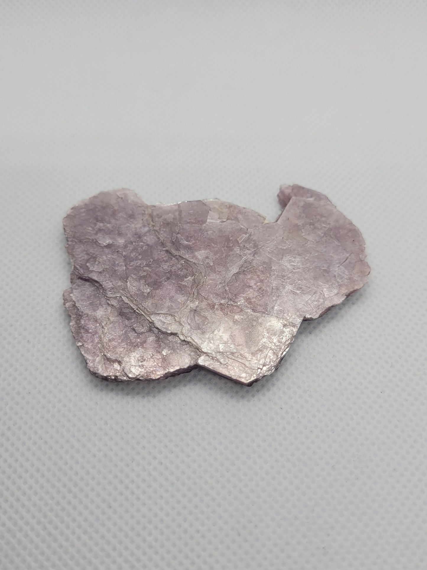 Lepidolite slice