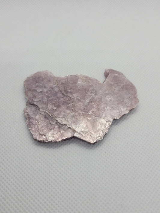 Lepidolite slice