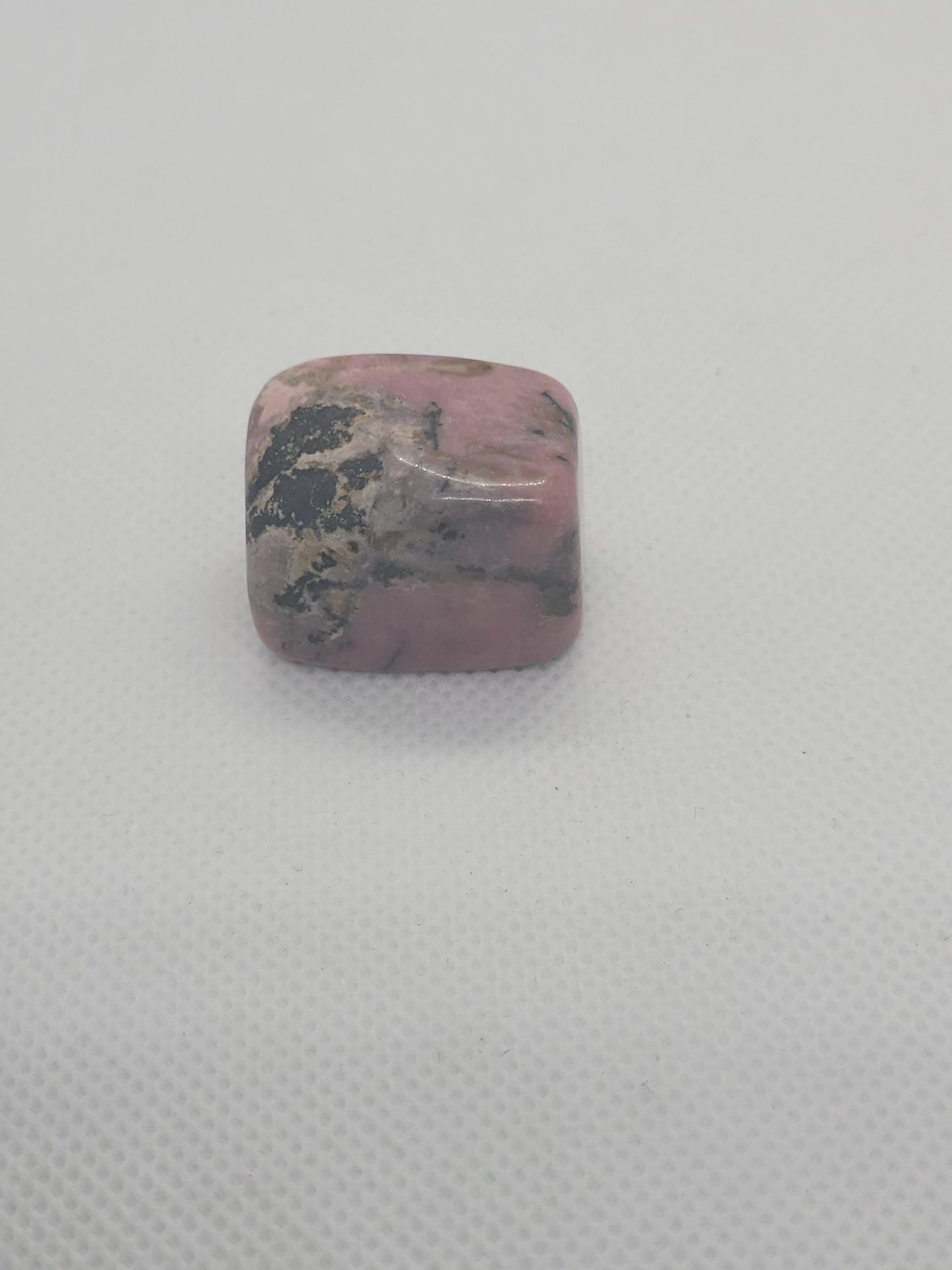 Rhodonite cube