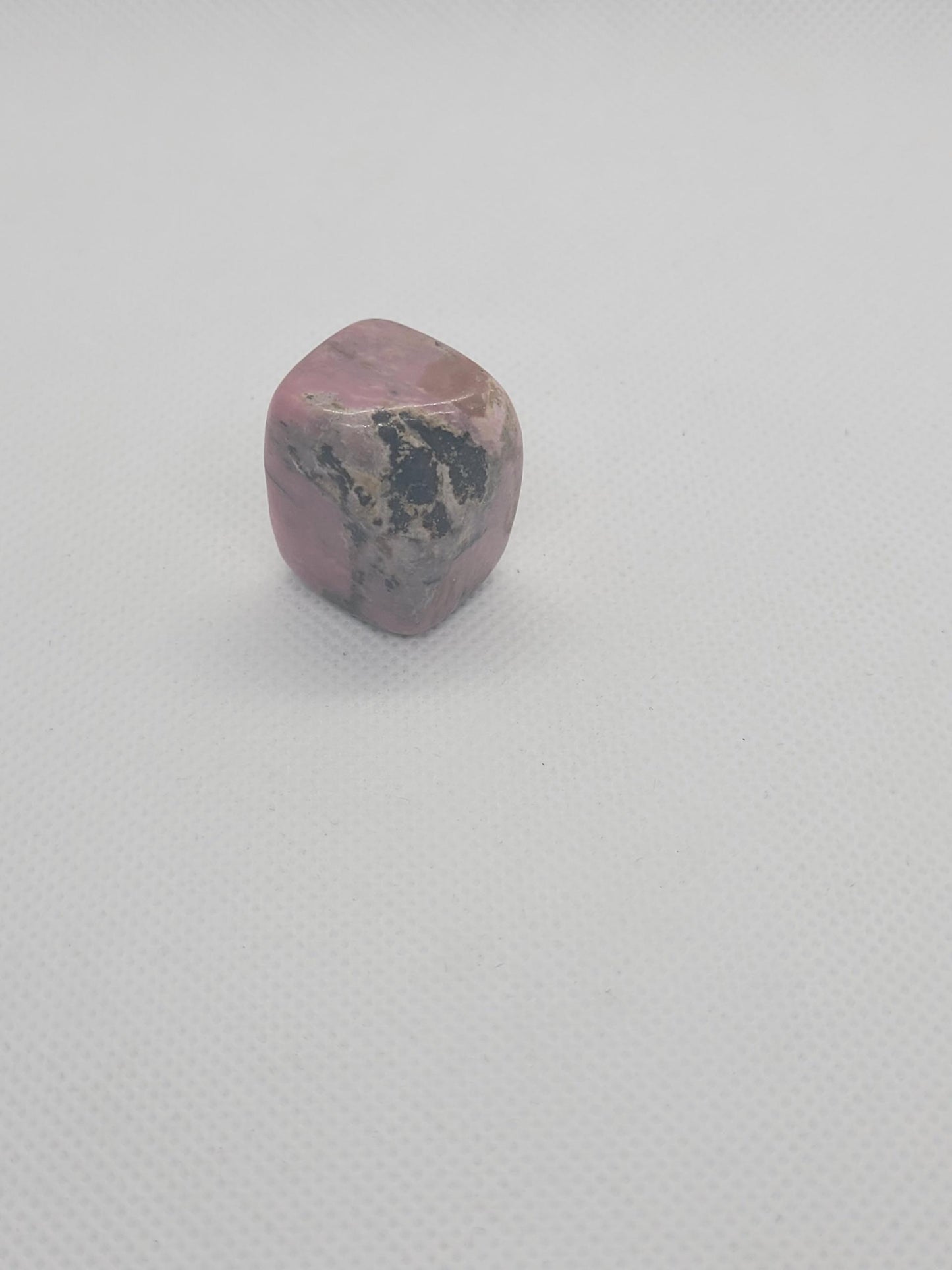 Rhodonite cube