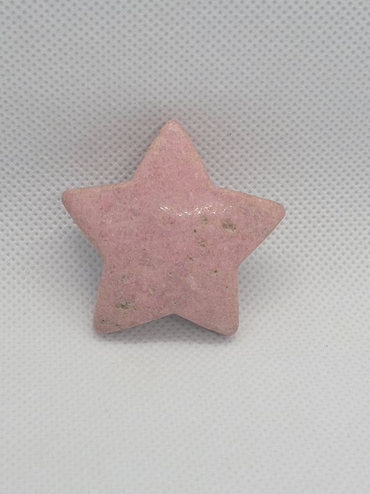 Rhodochrosite star