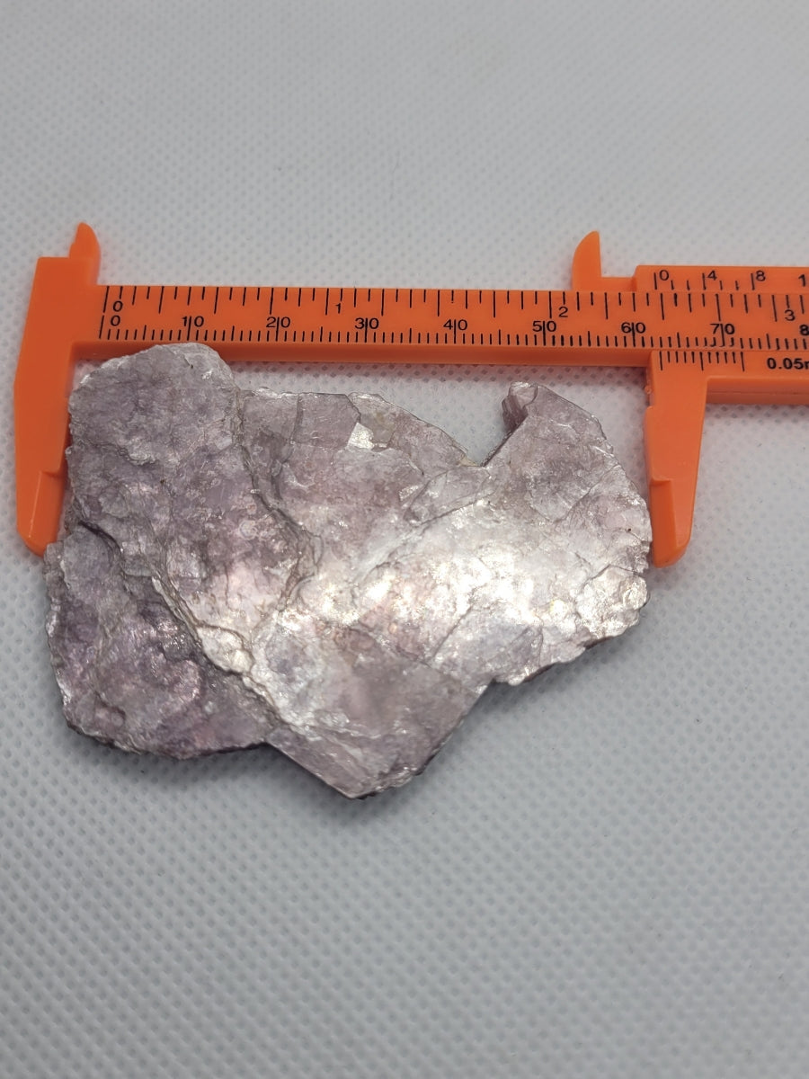 Lepidolite slice