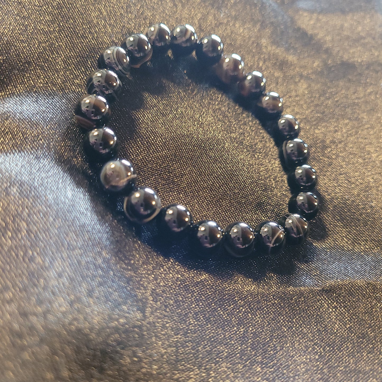 Black agate Bracelet