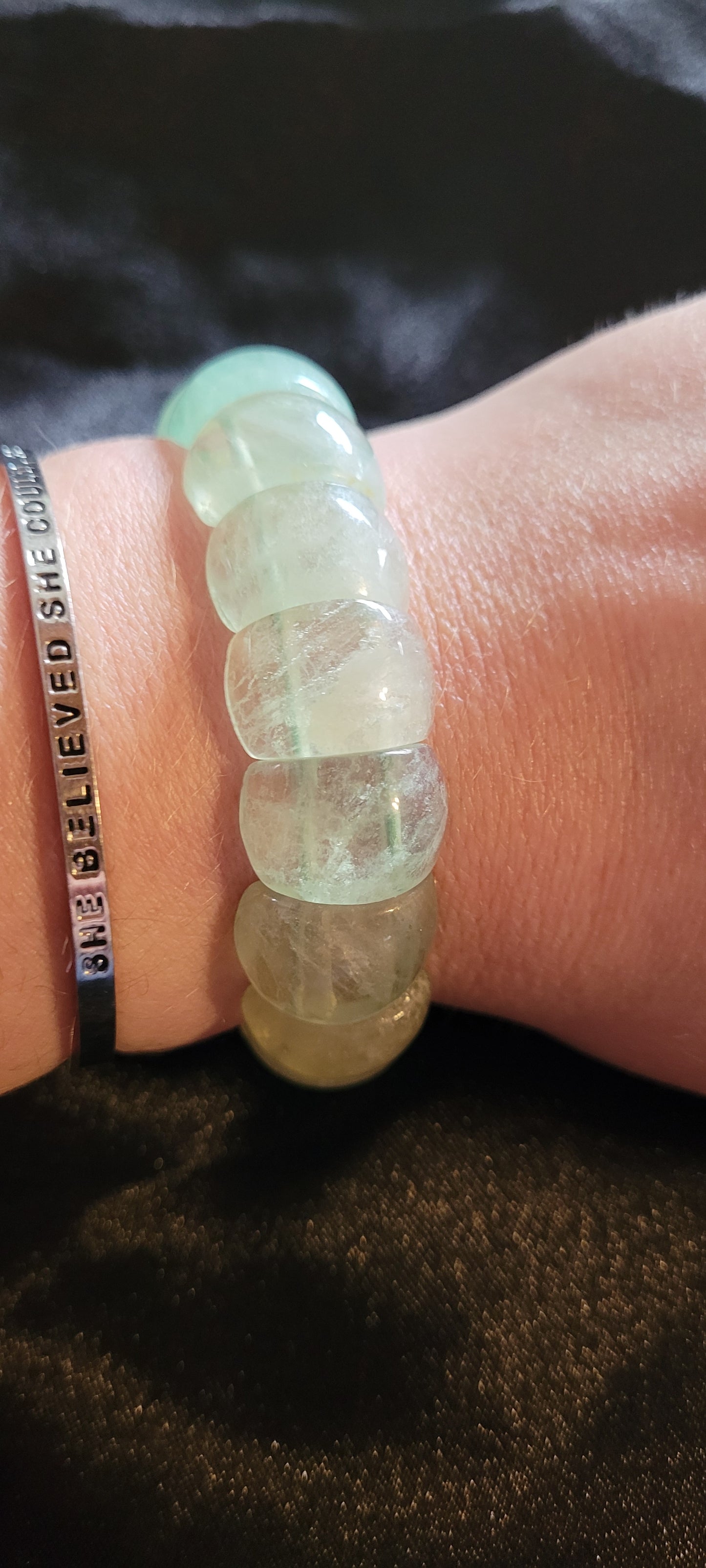 Green Fluorite Bracelet