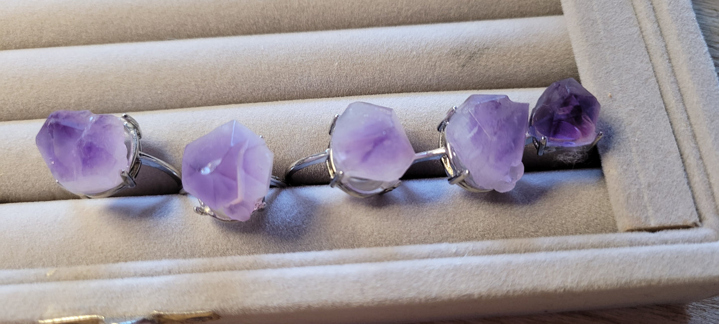 Amethyst ring