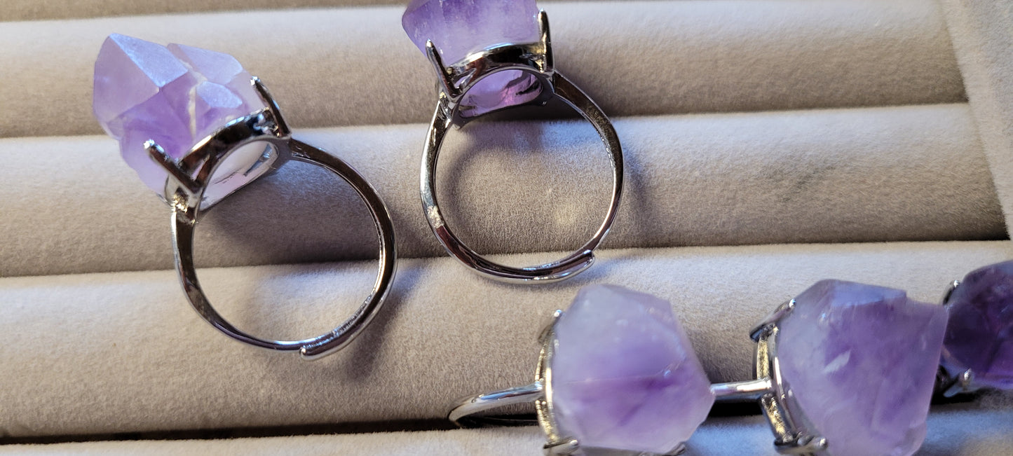 Amethyst ring